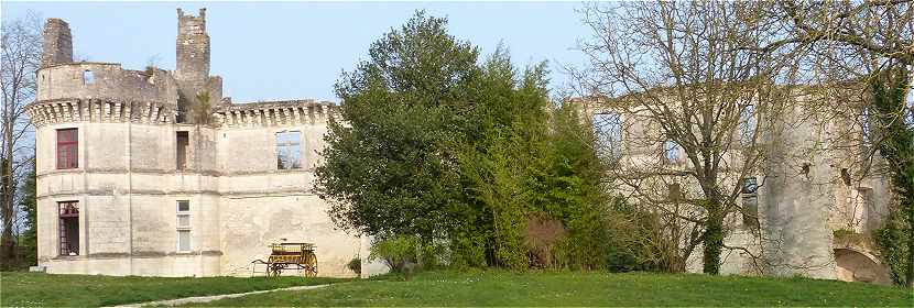 Ruines du château de Veuil