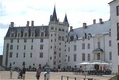 Le chateau des duc de Bretagne à Nantes