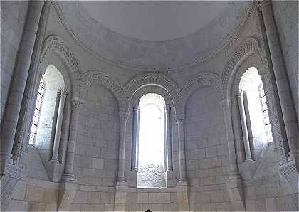 Abside de l'église Sainte Radegonde de Talmont sur Gironde