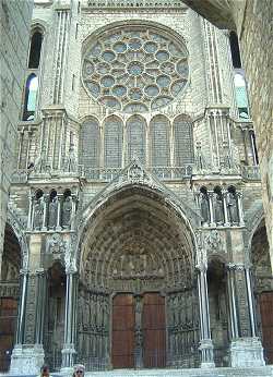 Porche Sud de la Cathédrale de Chartres