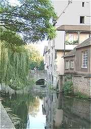 L'Eure dans la Ville Basse de Chartres