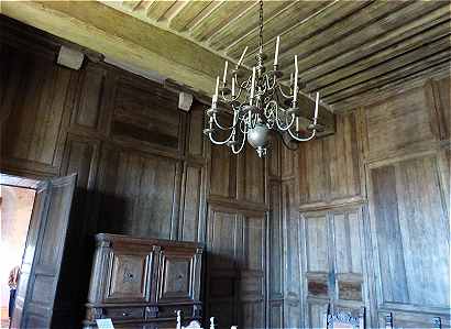 Partie de la Salle de Justice au rez-de-chaussée de l'Aile Dunois du château de Châteaudun