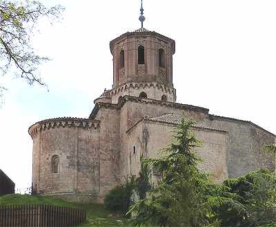 Eglise San Miguel à Almazan: vue du côté Nord
