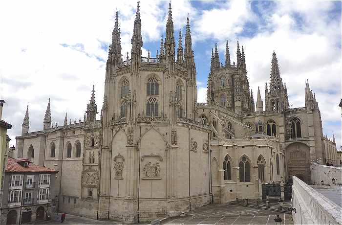 Chevet de la cathédrale de Burgos