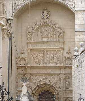 Portail de la Pellejeria de la cathédrale de Burgos
