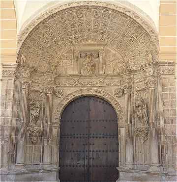 Portail de l'église de la Asuncion de Los Arcos