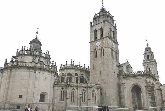 Chevet de la Cathédrale de Lugo