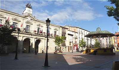 Plaza Espana à Miranda de Ebro