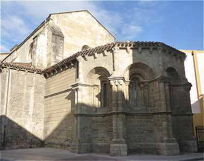 Chevet de l'église Saint Nicolas de Miranda do Ebro