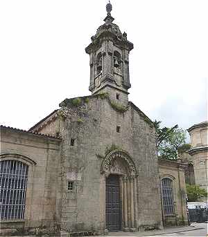 L'église San Fiz de Solovio à Saint Jacques de Compostelle