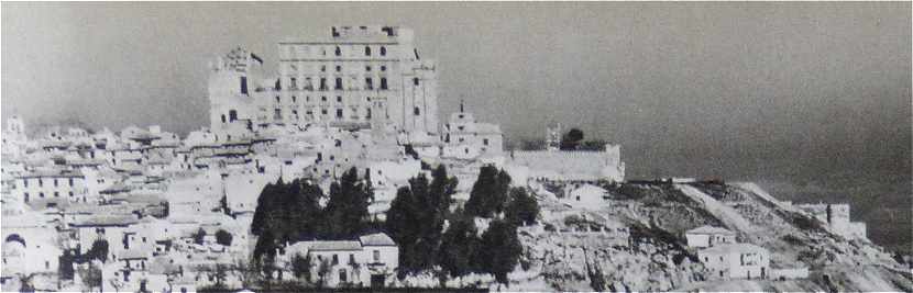 L'Alcazar de Tolède à l'issue du siège en 1936