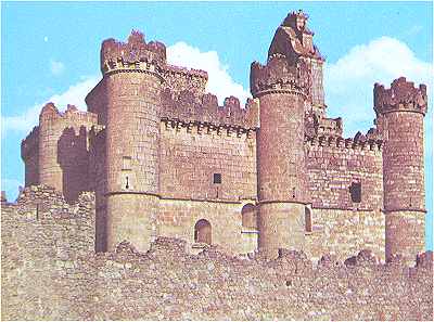 Château de Turegano dans la Province de Ségovie