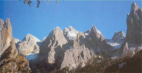 Dolomites, Groupe du Catinaccio: Tours du Vajolet