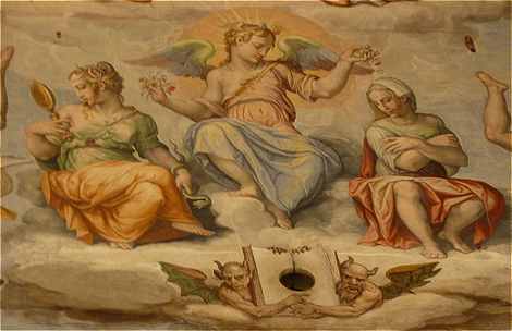 Fresques de la coupole du Duomo
