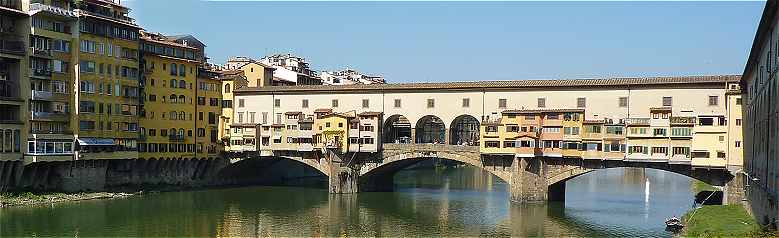 Florence: le Ponte Vecchio sur l'Arno