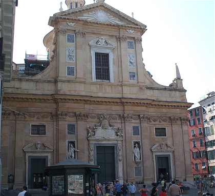 Gênes: Eglise de Gesu