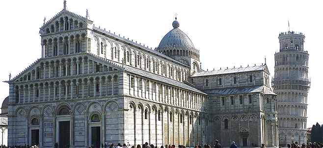 Le Duomo (Cathédrale de Pise) et la Tour penchée