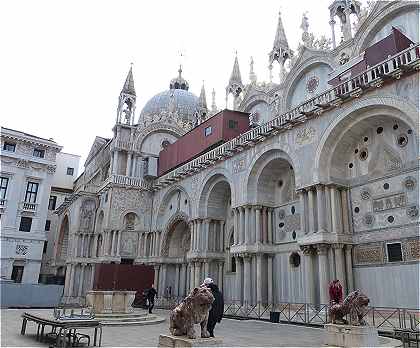Venise: la Basilique Saint Marc et la Piazetta dei Leoncini