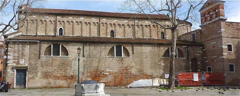Venise: l'église Santa Agnese