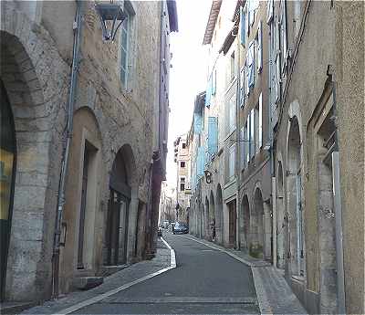 Rue du Château du roi à Cahors