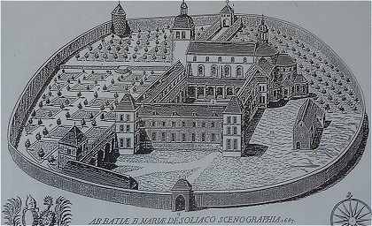L'abbaye Sainte Marie de Souillac à la fin du XVIIème siècle