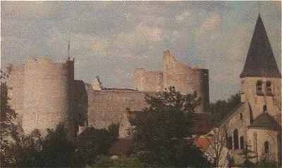 Chateau de Yèvre le Chatel dans le Loiret
