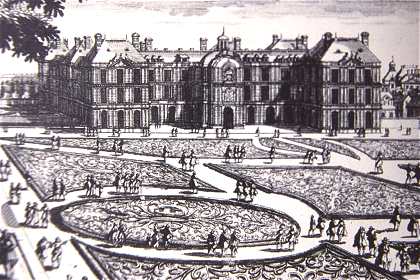 Le Palais du Luxembourg au XVIIème siècle