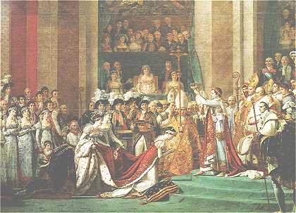 Sacre de Napoléon I à Versailles