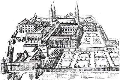 L'Abbaye Saint Germain des Prés au XVIIème siècle