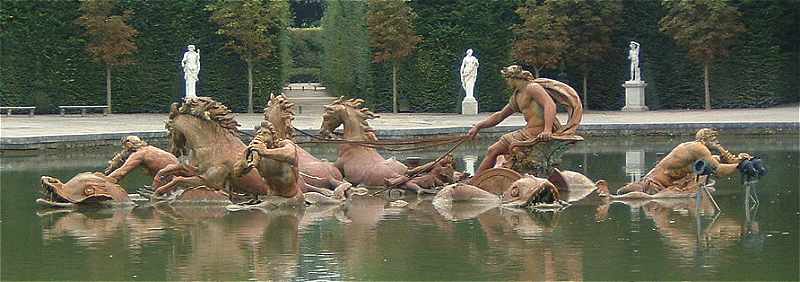 Bassin et Char d'Apollon du Parc de Versailles
