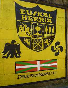 Le Pays Basque Espagnol réclame son indépendance