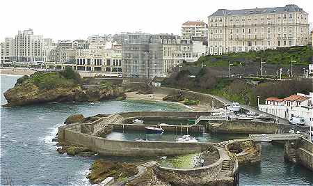Biarritz: Port des Pêcheurs et Rocher du Basta