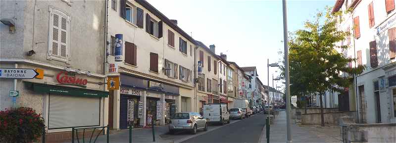 Rue Thiers à Saint Palais