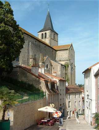 Eglise Notre-Dame et Quartier du Brouard à Montmorillon