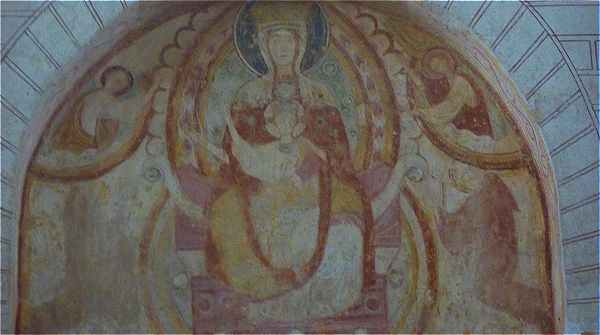 Fresque Murale dite de la Vierge portire