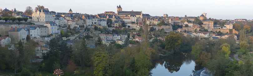 Panorama sur Thouars