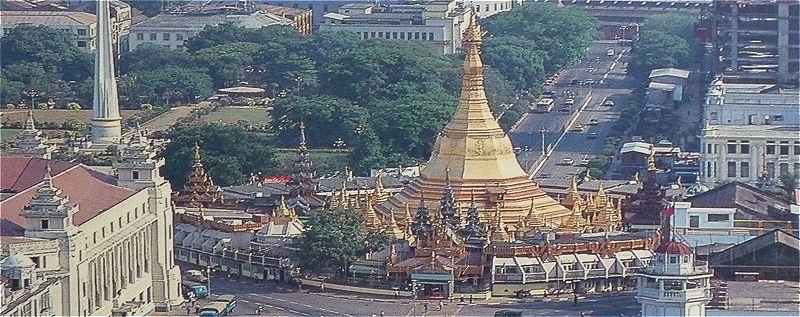 Birmanie: l'ancienne capitale Rangoon (Yangon)