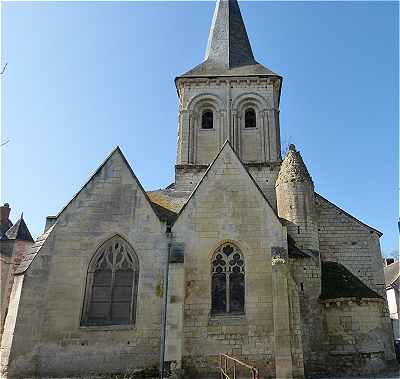 Chevet de l'église Notre-Dame de La Celle-Guénand