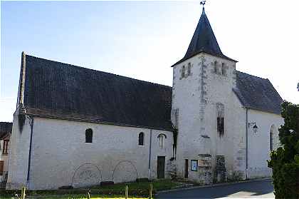 Eglise Saint Crépin et Saint Crépinien d'Azay sur Indre