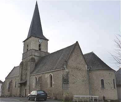 Eglise Saint Martin de Lignières de Touraine