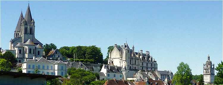 Loches: la Collégiale Saint Ours, le Chateau Royal et la Tour Saint Antoine