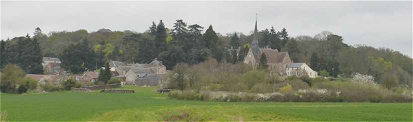 Panorama sur le village de Baillou